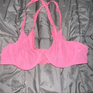 Aerie Pink Sheer Bra
